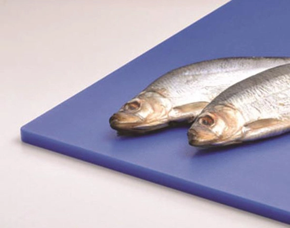 Blue Chopping Board Used For