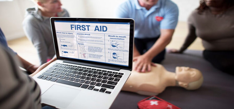 First Aid Training Concept
