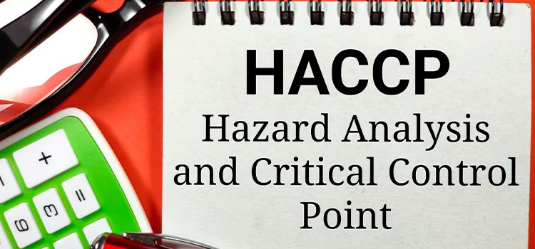 Text HACCP hazard analysis critical control point writing